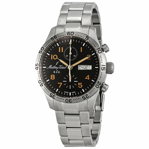 Mathey-Tissot H1821CHATNO Type 21 Chrono Automatic Mens Chronograph Automatic Watch
