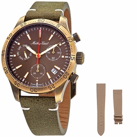 Mathey-Tissot H1822CHLBR Type 22 Mens Chronograph Quartz Watch