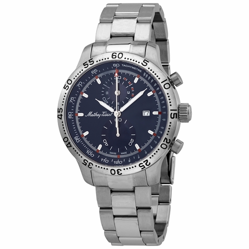 Mathey-Tissot H1823CHABU Type 23 Chrono Mens Chronograph Quartz Watch