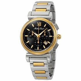 Mathey-Tissot H410CHBN Elegance Mens Chronograph Quartz Watch
