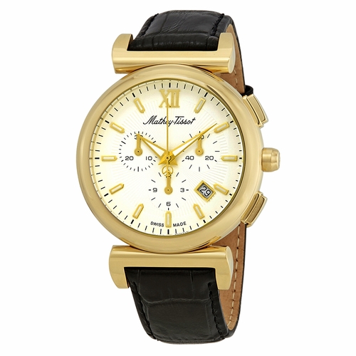 Mathey-Tissot H410CHPLI Elegance Mens Chronograph Quartz Watch