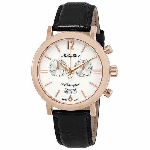 Mathey-Tissot H41CHRI Vintage Mens Chronograph Quartz Watch