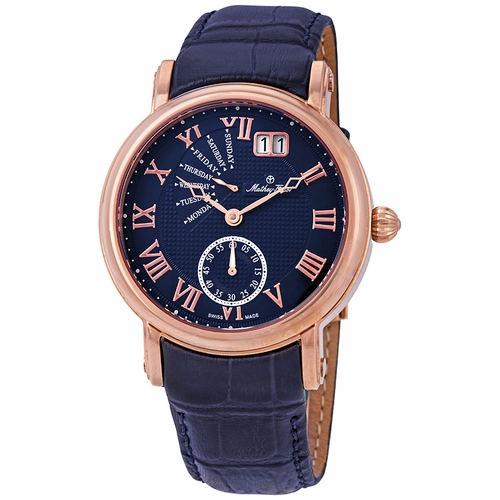 Mathey-Tissot H7020PBU Retrograde Mens Quartz Watch