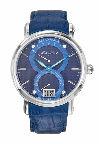 Mathey-Tissot H7022ABU Retrograde 1886 Mens Quartz Watch