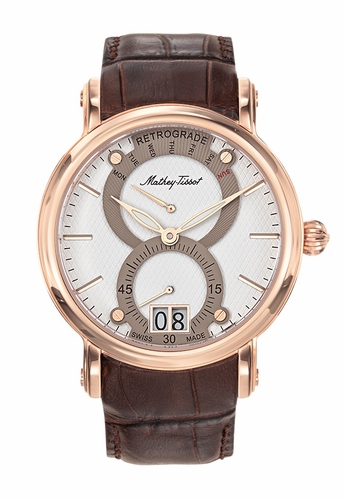 Mathey-Tissot H7022PI Retrograde 1886 Mens Quartz Watch