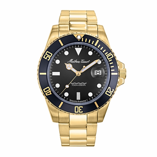 Mathey-Tissot H9010PN Mathy Vintage Quartz 42mm Mens Quartz Watch