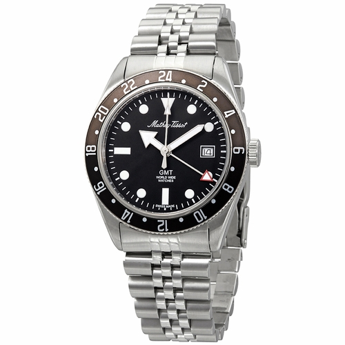 Mathey-Tissot H902AG Mathey Vintage GMT Mens Quartz Watch