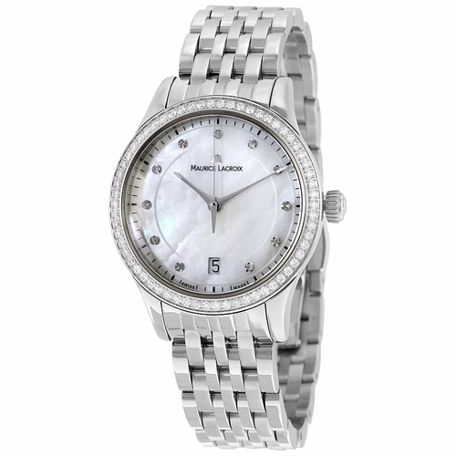 Maurice Lacroix LC1026-SD502-170 Les Classiques Date Ladies Quartz Watch