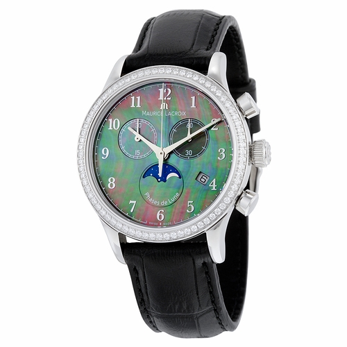 Maurice Lacroix LC1087-SD501-360 Les Classiques Ladies Chronograph Quartz Watch