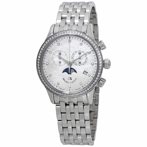 Maurice Lacroix LC1087-SD502-160 Les Classiques Ladies Chronograph Quartz Watch