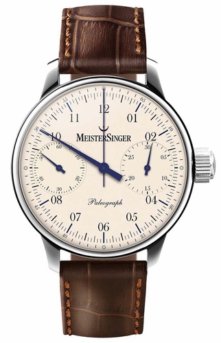 MeisterSinger SC103 Paleograph Mens Chronograph Hand Wind Watch
