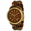 Michael Kors MK5216 Tortoise Acrylic Ladies Chronograph Quartz Watch