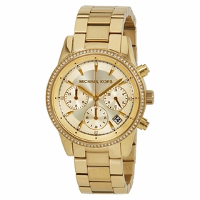 Michael Kors MK6356 Ritz Ladies Chronograph Quartz Watch