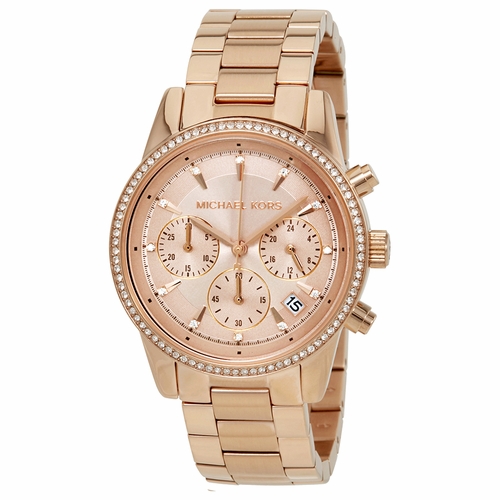 Michael Kors MK6357 Ritz Ladies Chronograph Quartz Watch