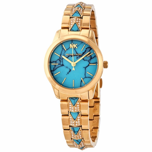 Michael Kors MK6673 Petite Runway Mercer Ladies Quartz Watch