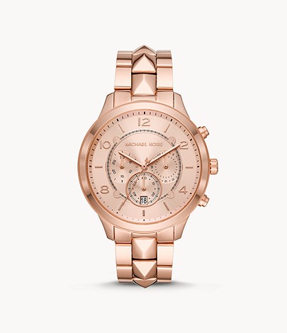 Michael Kors MK6713 Runway Mercer Ladies Chronograph Quartz Watch