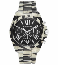 Michael Kors MK6888 Bradshaw Cheetah Ladies Chronograph Quartz Watch