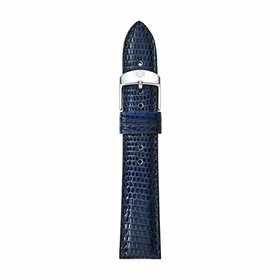 Michele Deco 18mm Navy Lizard Watch Strap MS18AA030400