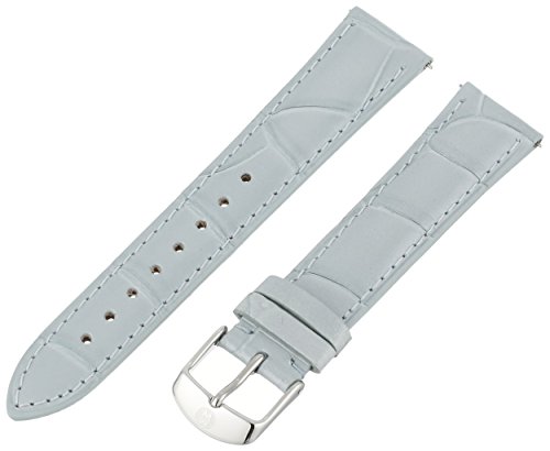 Michele Green Alligator Leather 18mm Watch Band Strap MS18AA010314