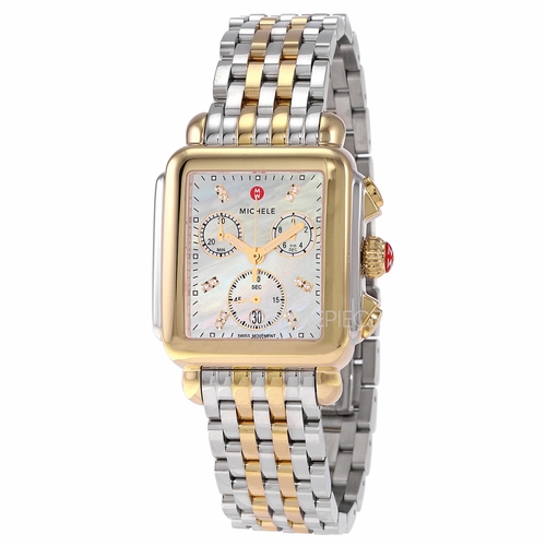 Michele MWW06A000779 Deco Ladies Chronograph Quartz Watch