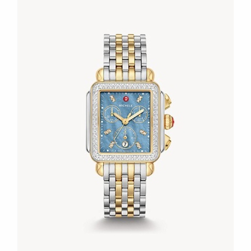 Michele MWW06A000789 Deco Ladies Chronograph Quartz Watch