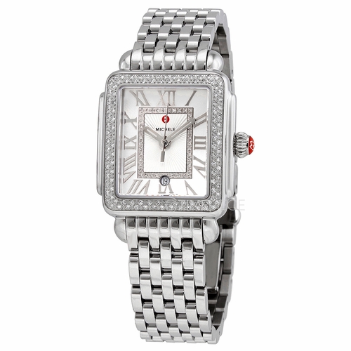 Michele MWW06G000001 Deco Madison Mid Ladies Quartz Watch