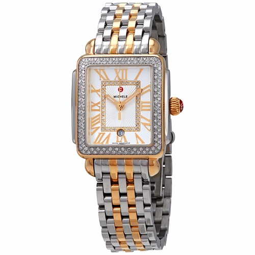 Michele MWW06G000002 Deco Madison Ladies Quartz Watch