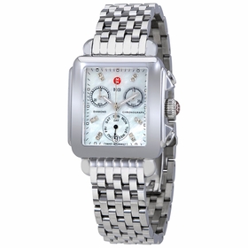 Michele MWW06P000014 Deco Ladies Chronograph Quartz Watch