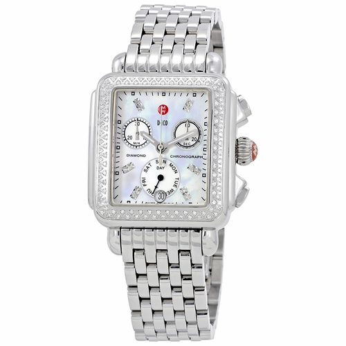 Michele MWW06P000099 Deco Day Ladies Chronograph Quartz Watch