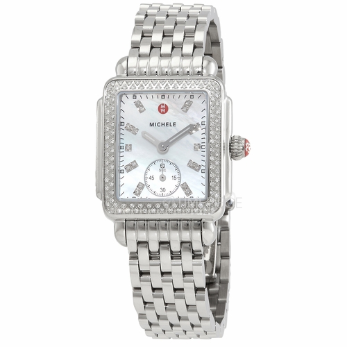 Michele MWW06V000122 Deco Mid Ladies Quartz Watch
