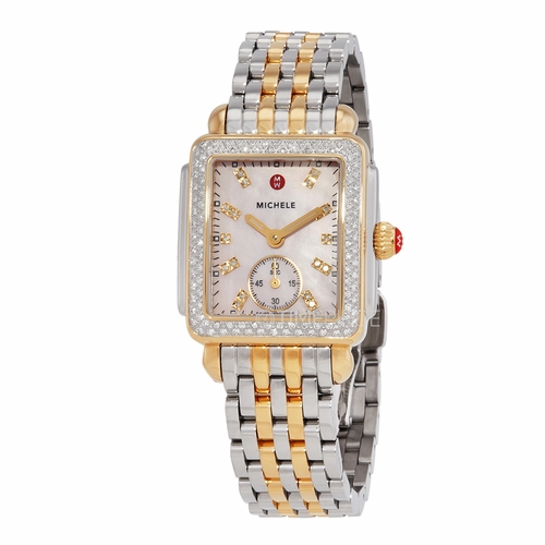 Michele MWW06V000129 Deco Mid Ladies Quartz Watch