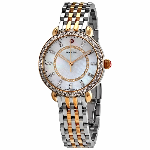 Michele MWW30B000002 Sidney Classic Ladies Quartz Watch