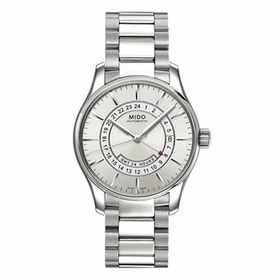 Mido M0014291103120 Belluna GMT Mens Automatic Watch