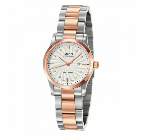 Mido M0050072203600 Multifort Ladies Automatic Watch