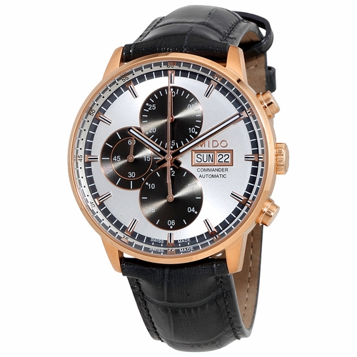 Mido M0164143603159 Commander II Mens Chronograph Automatic Watch