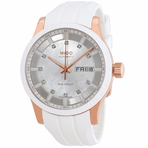 Mido M018.830.37.116.80 Multifort II Ladies Automatic Watch