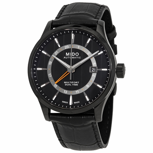 Mido M0384293605100 Multifort Dual Time Mens Automatic Watch
