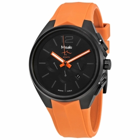 Misaki QCRWSHARKSILICHROR Shark Mens Chronograph Quartz Watch