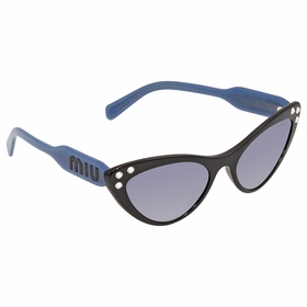 Miu Miu 0MU 05TSA 1AB3A0 55  Ladies  Sunglasses