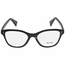 Miu Miu MU 02UV 1AB1O1 52 Ladies Eyeglasses