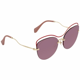 Miu Miu MU 50TS C4OTEG 60  Ladies  Sunglasses