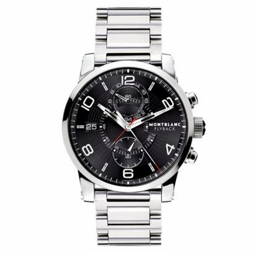 MontBlanc 104286 Timewalker Twinfly Chronograph Mens Chronograph Automatic Watch