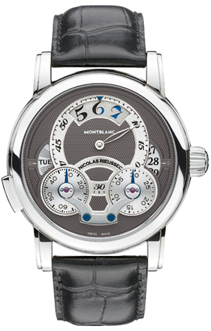 MontBlanc 108790 Nicolas Rieussec Rising Hours Mens Chronograph Automatic Watch