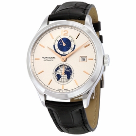 MontBlanc 113779 Heritage Chronometrie Dual Time Mens Automatic Watch