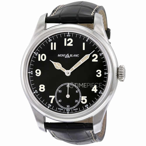 MontBlanc 113860 1858 Mens Hand Wind Watch MontBlanc 113860 1858 Mens Hand Wind Watch