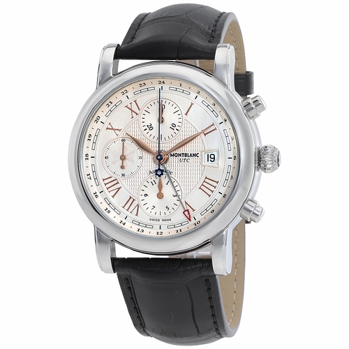 MontBlanc 113880 Star Roman UTC Mens Chronograph Automatic Watch