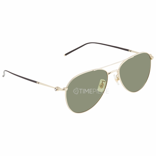 Montblanc MB0128S 003 58  Mens  Sunglasses