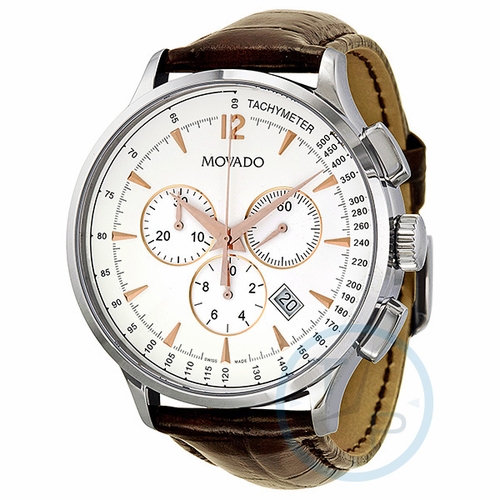 Movado 0606576 Circa Mens Chronograph Quartz Watch