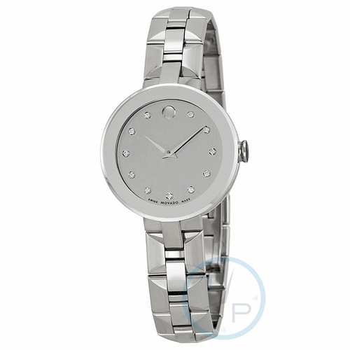 Movado 0606814 Sapphire Ladies Quartz Watch