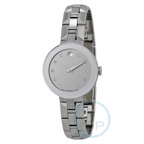 Movado 0606815 Sapphire Ladies Quartz Watch